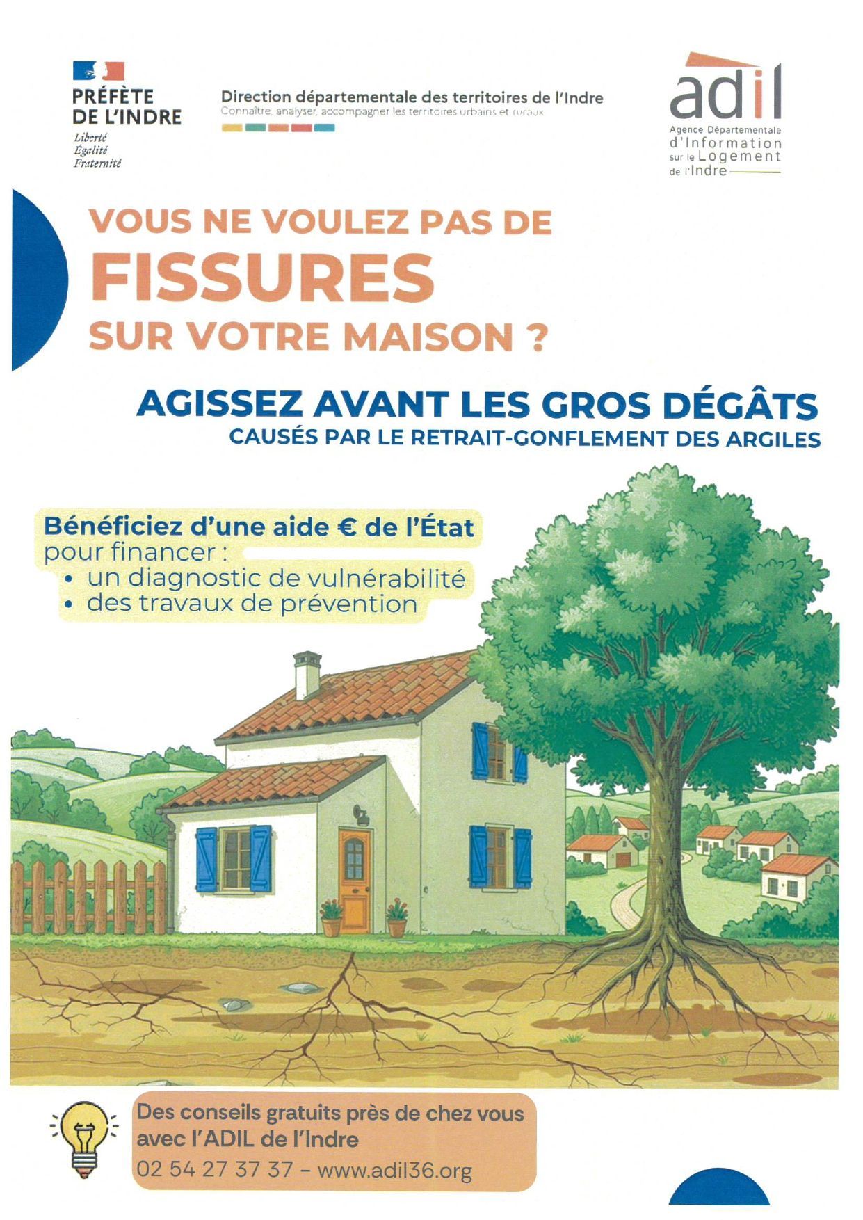 DISPOSITIF FINANCIER EXPERIMENTAL CONTRE LE RETRAIT-GONFLEMENT DES SOLS ARGILEUX (RGA)